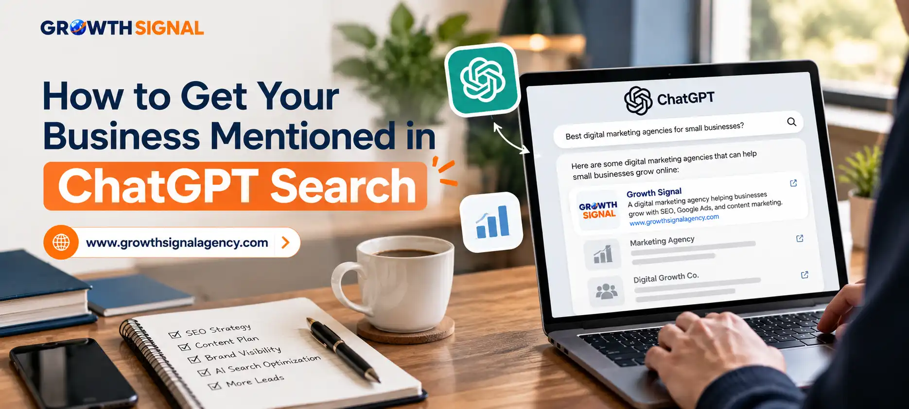 How to Get Your Business Mentioned in ChatGPT Search